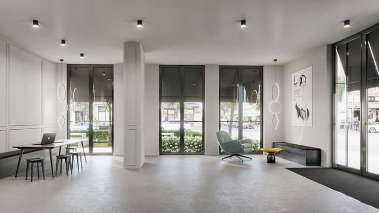 Elegantes Eingangsfoyer