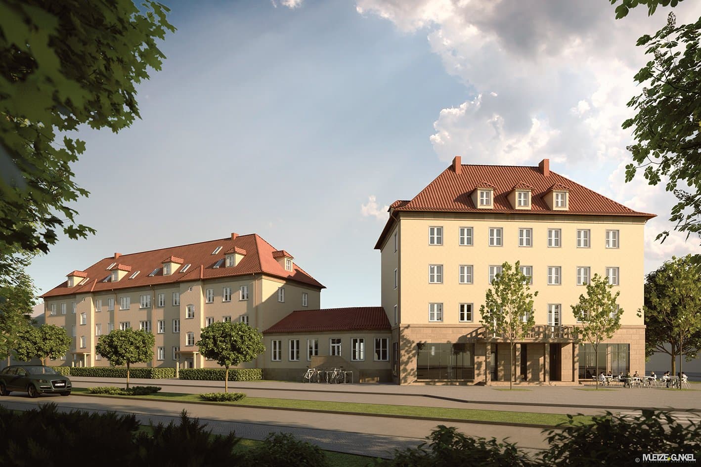 Puschkinallee weitere Ansicht