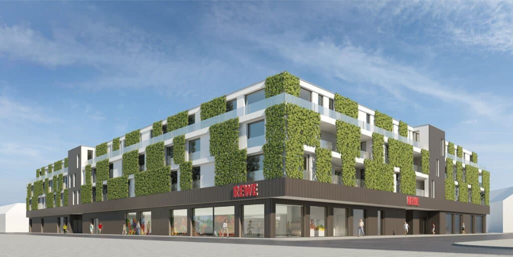 Architektonische Gesamtansicht